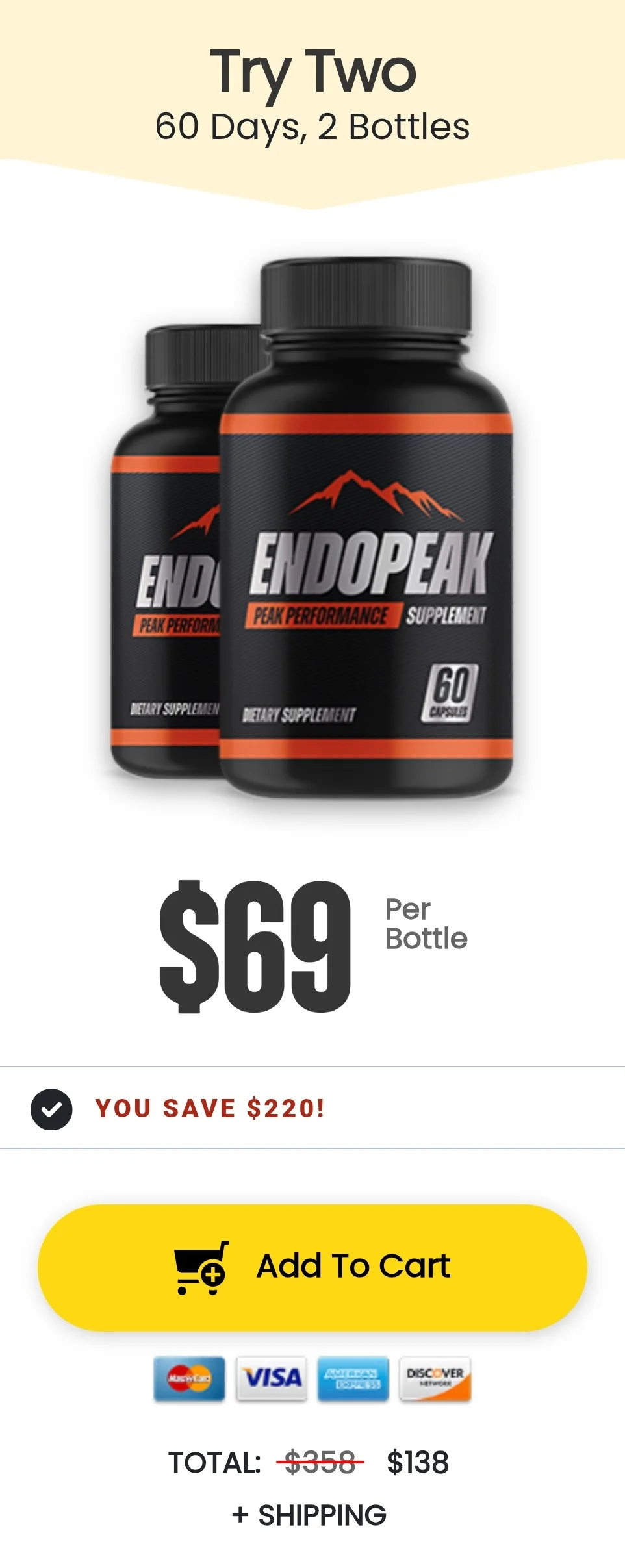 PrimePulse™ 2 bottles pricing